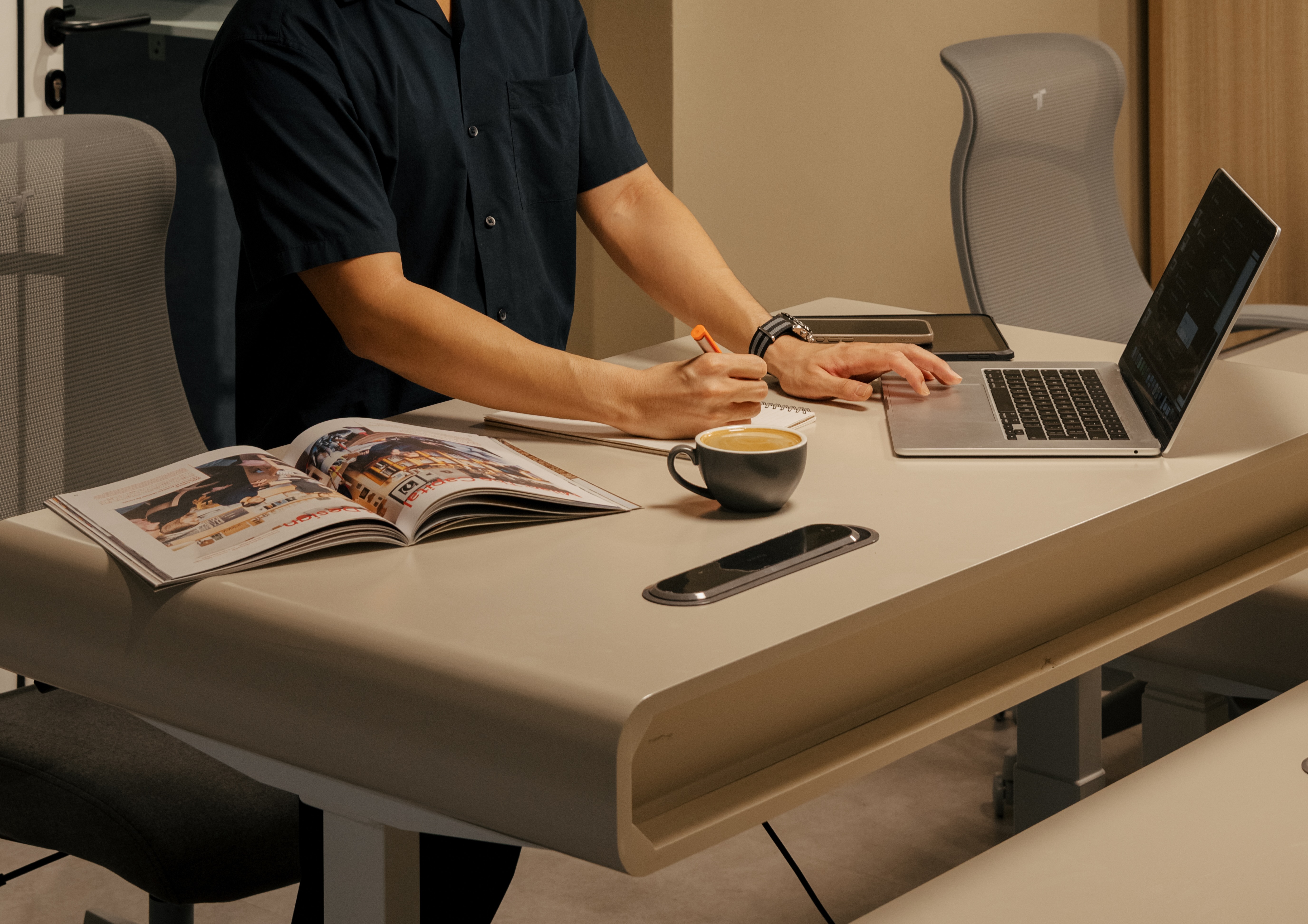 Ergonomic workspaces